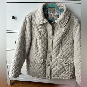 Quilted Cream Jacket